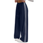 🌸 50% OFF NOW! 🌸Women's  Chic Striped Drawstring Track Pants