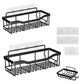 📢📢50% OFF !! ⏰Drill-Free Bathroom Shelf Set