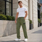 📢📢50% OFF !! ⏰Men's Casual Elastic Waist Cargo Pants