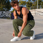 📢📢50% OFF !! ⏰Men's Casual Elastic Waist Cargo Pants