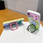 📢📢50% OFF !! ⏰Color Block 360° Rotating Ring Stand Phone Case