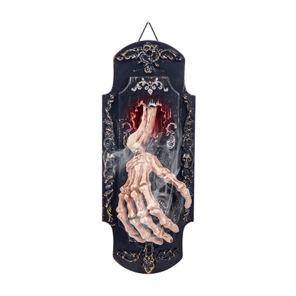 👻Halloween Hot Sale👻Spooky Skull Door Bell Hanging Decoration