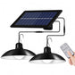 📢📢50% OFF !! ⏰Waterproof Outdoor Solar-Powered Hanging Light