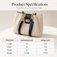 📢📢50% OFF !! ⏰ Spacious Commuter Straw Shoulder Bag