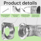 📢📢50% OFF !! ⏰Magnetic Dryer Vent Coupling Connector Kit