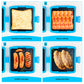 📢📢50% OFF !! ⏰Microwave Toaster & Sandwich Maker