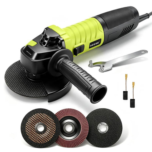 📢📢50% OFF !! ⏰SEESE 5‑Inch 8‑Amp Angle Grinder