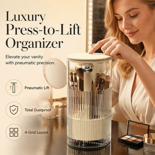 📢📢50% OFF !! ⏰Elegant Dustproof Makeup Brush Organize