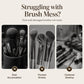 📢📢50% OFF !! ⏰Elegant Dustproof Makeup Brush Organize