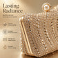 🌸 50% OFF NOW! 🌸 Elegant Pearl Clasp Evening Clutch Bag
