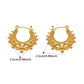 🌸 50% OFF NOW! 🌸Vintage Stainless Steel Bohemian Hoop Earrings