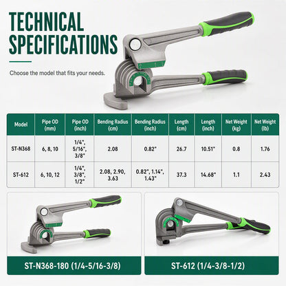⚙️ 50% OFF !!!🔧 3-in-1 Manual Tubing Bender