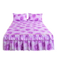 📢📢50% OFF !! ⏰3‑Piece Floral Ruffled Bed Skirt Set