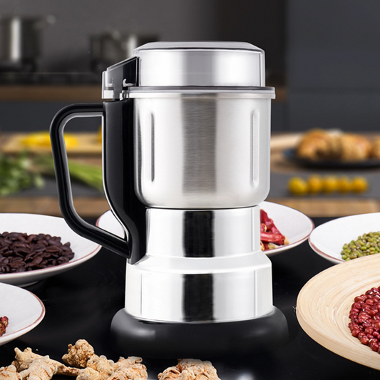 📢📢50% OFF !! ⏰Compact Electric Superfine Grinding Mill‑Stainless Steel Multi‑Purpose Grain Spice Grinder, Electric Mill for Coffee Beans, Nuts, Herbs & Dry Seasonings for Home Kitchen