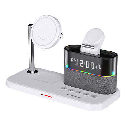 📢📢50% OFF !! ⏰3-in-1 Wireless Charging Station with Alarm Clock
