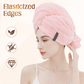 📢📢Buy 1 Get Free 1 !! ⏰Large Hair Towel with Secure Band For Women