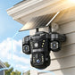 📹 50% OFF NOW! ☀️ Solar Triple-Lens Security Camera  – Clear Day/Night Monitoring 🏠