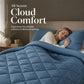 📢📢50% OFF !! ⏰3-Piece Quilted Comforter Set – Soft All-Season Bedding with Matching Shams☁️🛏️