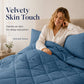 📢📢50% OFF !! ⏰3-Piece Quilted Comforter Set – Soft All-Season Bedding with Matching Shams☁️🛏️