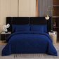 📢📢50% OFF !! ⏰3-Piece Quilted Comforter Set – Soft All-Season Bedding with Matching Shams☁️🛏️