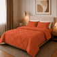 📢📢50% OFF !! ⏰3-Piece Quilted Comforter Set – Soft All-Season Bedding with Matching Shams☁️🛏️