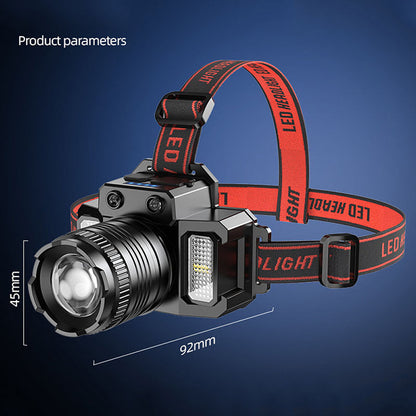 📢📢50% OFF !! ⏰ Rechargeable LED Headlamp with Motion Sensor