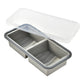 🍱 50% OFF! 🥗 Silicone Meal Prep Container – Divided, with lid & reusable ✨