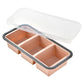 🍱 50% OFF! 🥗 Silicone Meal Prep Container – Divided, with lid & reusable ✨