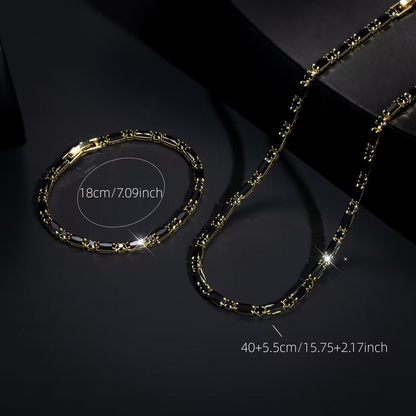 📢📢40% OFF !! ⏰Sparkling Jewelry Set for Men