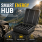 📢📢50% OFF !! ⏰4-Slot Solar Lithium Battery Charger🔋📱
