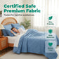 📢📢40% OFF !! ⏰ Solid Color 100% Cotton Bedding 4-Piece Set