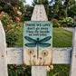 📢📢50% OFF !! ⏰Dragonfly Memorial Garden Sign