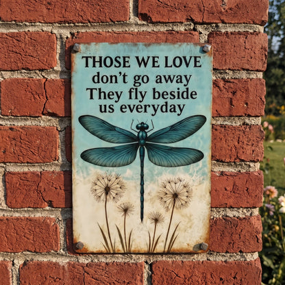 📢📢50% OFF !! ⏰Dragonfly Memorial Garden Sign
