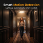 📢📢40% OFF !! ⏰ Rechargeable Motion Sensor Ceiling Light – Cordless LED Ceiling Lamp with Remote Control