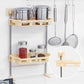 📢📢50% OFF !! ⏰Multifunctional Durable Punch-Free Multi-Layer Storage Shelf