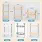 📢📢50% OFF !! ⏰Multifunctional Durable Punch-Free Multi-Layer Storage Shelf