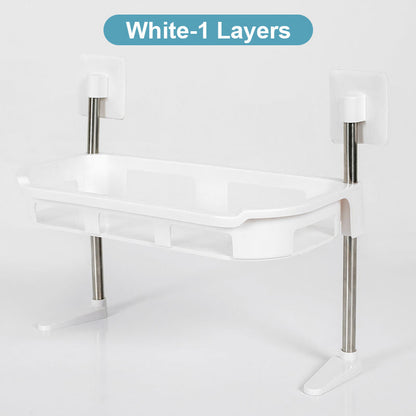 📢📢50% OFF !! ⏰Multifunctional Durable Punch-Free Multi-Layer Storage Shelf