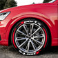 📢📢50% OFF !! ⏰Universal Sports Tire Sidewall Letter Stickers