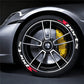 📢📢50% OFF !! ⏰Universal Sports Tire Sidewall Letter Stickers