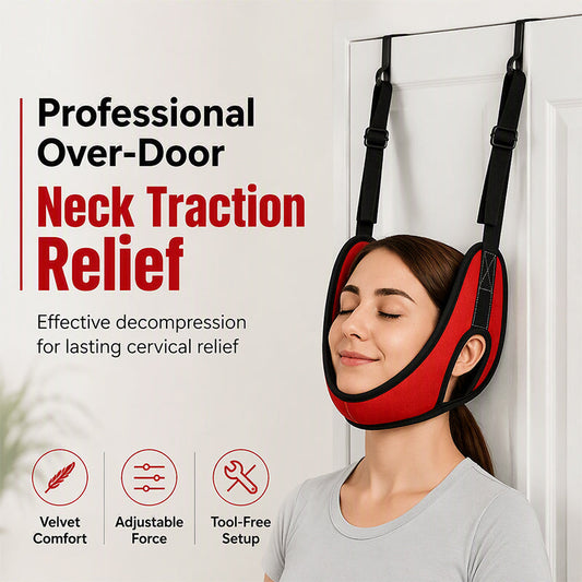 📢📢Buy 1 Get Free 1 !! ⏰Over Door Cervical Traction Device for Neck Pain Relief
