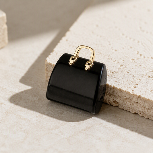 🌸Buy 1 Get Free 1 🌸Miniature Elegant Stone Handbag Ornament