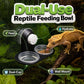 📢📢50% OFF !! ⏰Double Reptile Feeding Ledge with Bowls