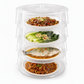 📢📢50% OFF !! ⏰Multi-Layer Stackable Microwave Food Cover