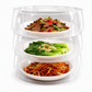 📢📢50% OFF !! ⏰Multi-Layer Stackable Microwave Food Cover