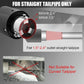 📢📢50% OFF !! ⏰ LED Exhaust Tip – Flame effect, carbon sleeve & universal fit 💨