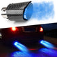 📢📢50% OFF !! ⏰ LED Exhaust Tip – Flame effect, carbon sleeve & universal fit 💨
