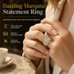 🌸 50% OFF NOW! 🌸Plated Cubic Zirconia Engagement Ring Fashion Jewelry