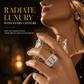 🌸 50% OFF NOW! 🌸Plated Cubic Zirconia Engagement Ring Fashion Jewelry