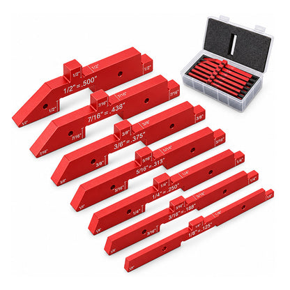 📢📢50% OFF !! ⏰Aluminum Alloy Woodworking Setup Blocks