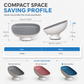 📢📢Buy 1 Get Free 1 !! ⏰Wall Mounted Suction Cup Soap Holder Self Draining Soap Dish for Bathroom Shower